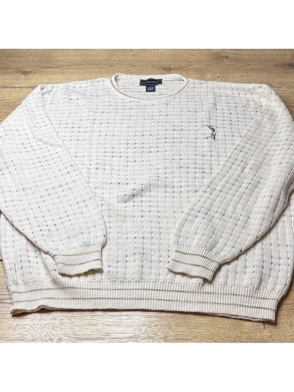 Men’s Fairway Sport Golf Crewneck Sweater Size Large Tall